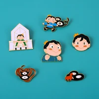 manga anime enamel pins custom king ranking pogie the little prince brooch lapel badge bag funny jewelry gift for kids friends