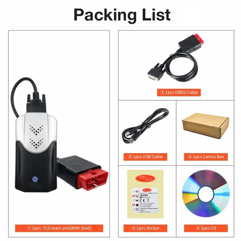 2025 Новый сканер Vci Obd2 Best V3.0 PCB 9241 Чип VdIJk Autocoms Pro 2021.11 Keygen TNESF DELPHIS ORPDC Vd Ds150e Cdp Bluetooth