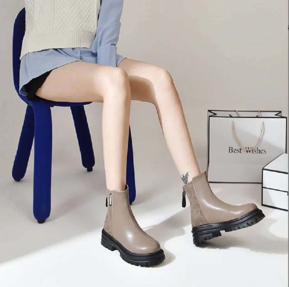 

2023 fervent women's shoes fashion boot Snow boots new brand boot Warm winter shoes