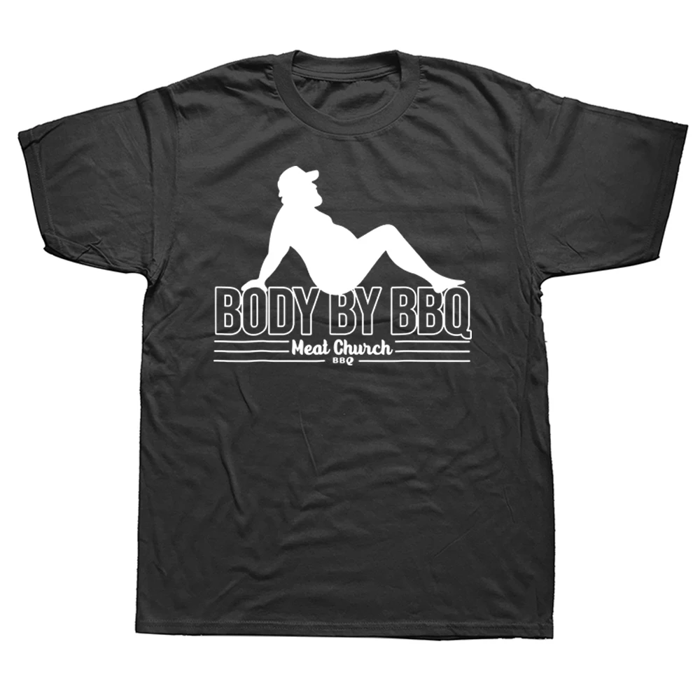 

Футболка мужская с принтом барбекю, винтажная хлопковая с коротким рукавом, с принтом мяса, подарок на день рождения, летняя стильная одежда