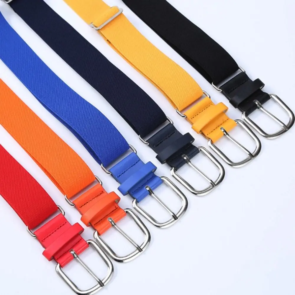 

High Quality Adjustable Casual Outdoor Sports Belt Baseball Belt Waistband Elastic WaistBelt Waiststrap