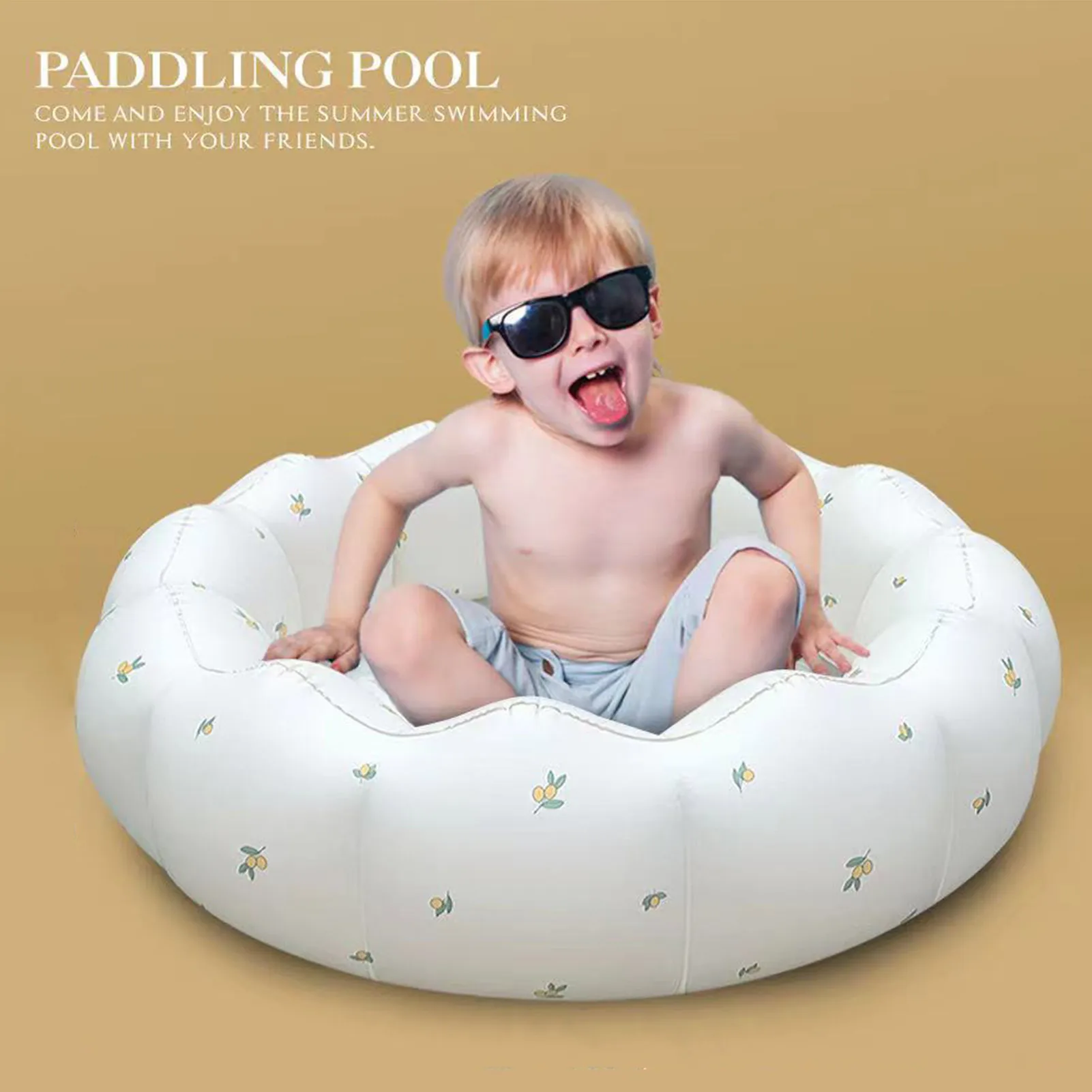 

Inflatable Swimming Pool Petal Kiddie Paddling Pool Indoor And Outdoor Portable Baby Swimming Pool Swim Center For Garden