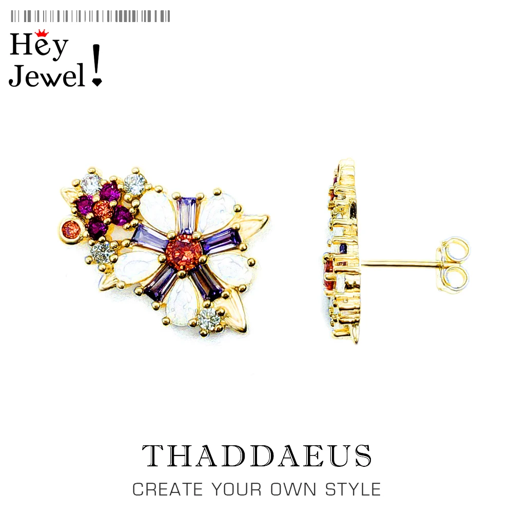 Серьги в виде цветка серьги цветов европейский желтый золотой цвет ручная работа