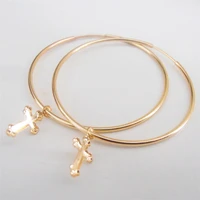 hoop earrings 14k gold filled jewelry gold cross earrings minimalism gold jewelry brincos pendientes boho earrings for women