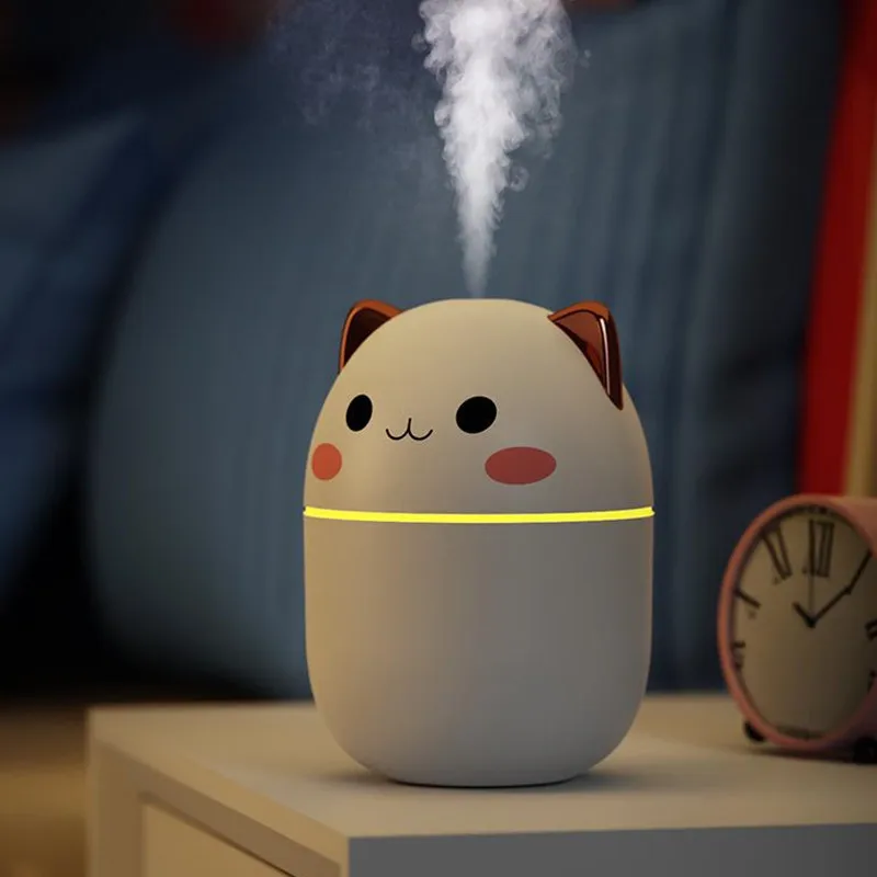 Увлажнитель воздуха с ночным светильник Том, 200 мл