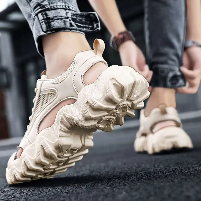 

Quickdry Sandals For Men Outdoors Flip Flops For Men Hommes Shoe Man Summer 2021 Buty Summer Sneakers For Men Chameleon Tennis
