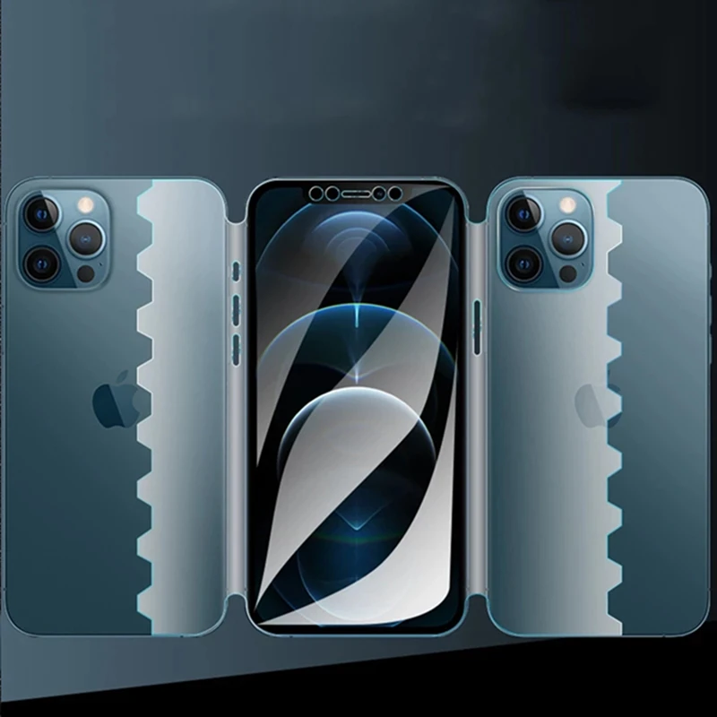 

Гидрогелевая Защитная пленка с полным покрытием 360 градусов для iPhone 13, 12 Pro Max, 11 Pro, XS Max, XS, XR, 12, 13