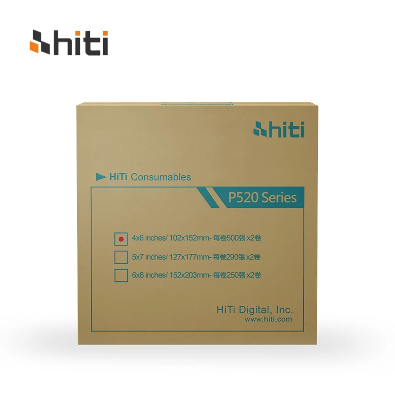 Фотобумага Hiti P520l P525l 4x6 дюймов принтов в коробке (art.: 3920c91c59f64) - 3920c91c59f64