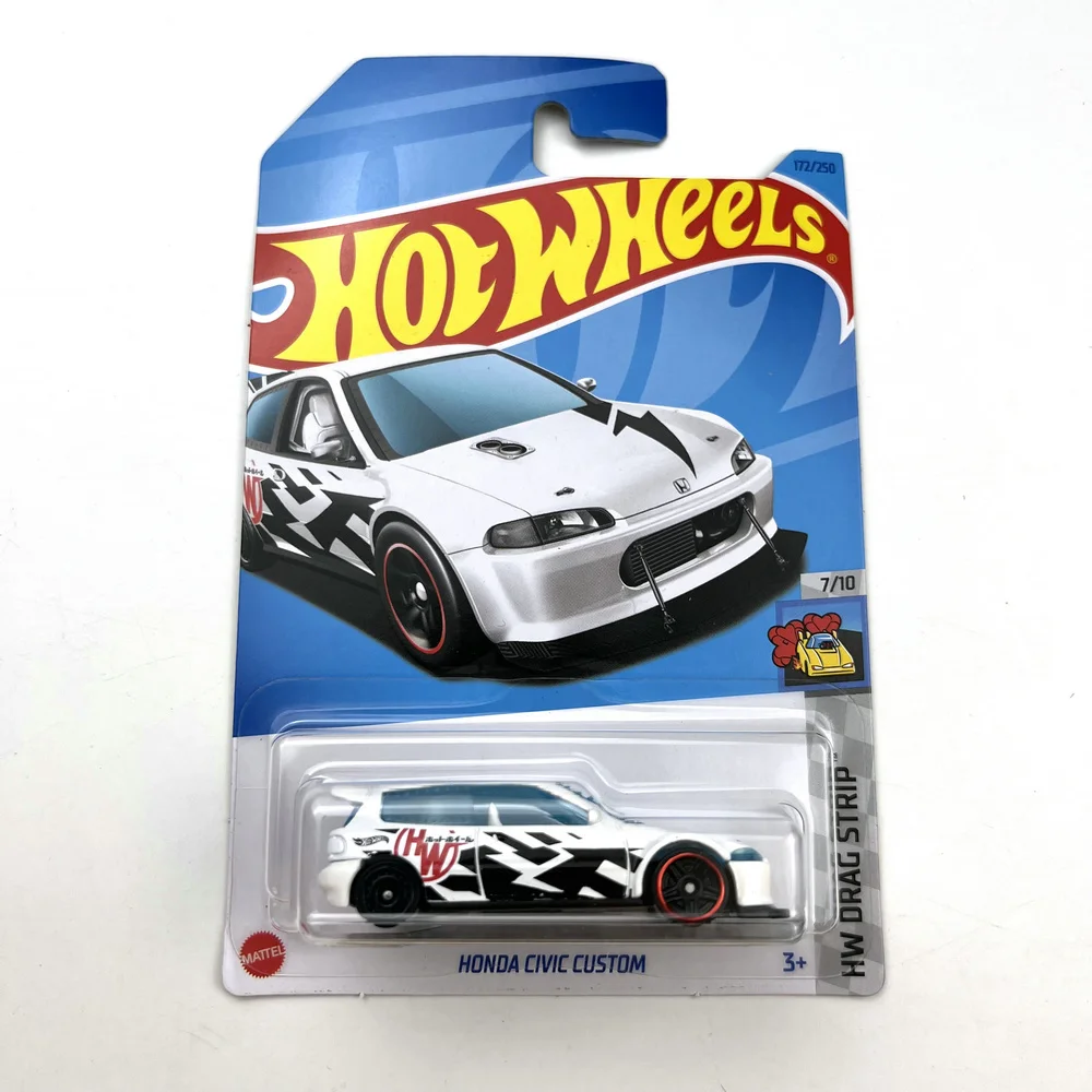 

2023-172 Hot Wheels Cars HONDA CIVIC CUSTOM 1/64 Metal Die-cast Model Collection Toy Vehicles