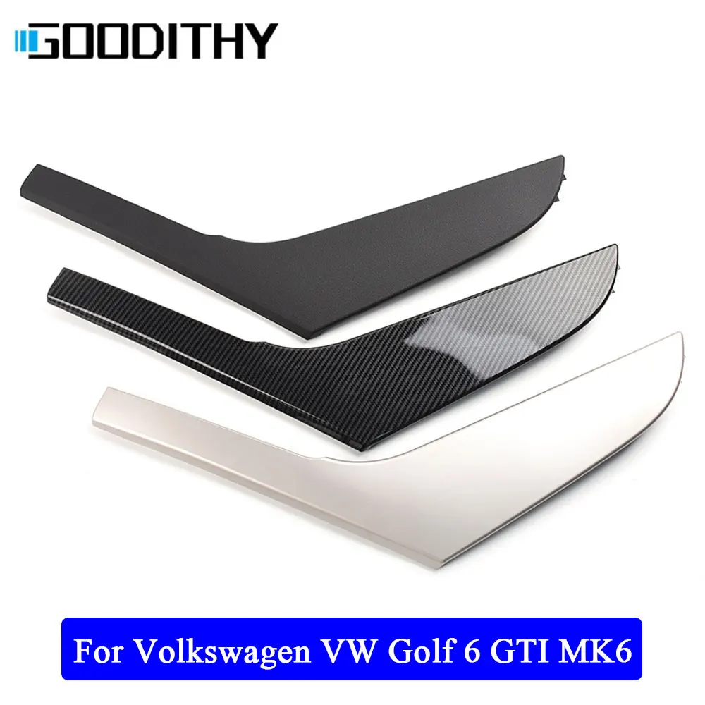 

Car Inner Black Front Rear Left Right Door Pull Handle Cover Trim For Volkswagen VW Golf 6 GTI MK6 2009 2010 2011 2012 2013 2014