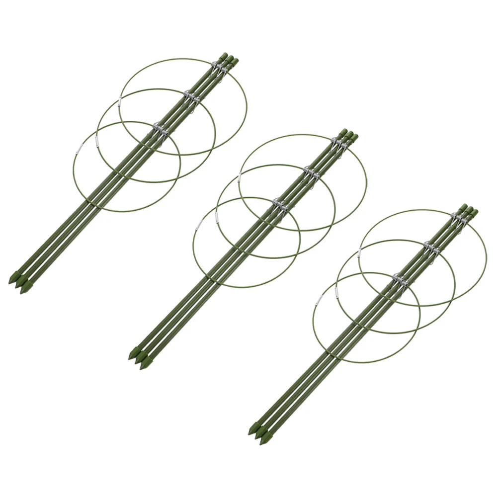 3 комплекта кронштейнов для внутренних и наружных розовых проволочных растений