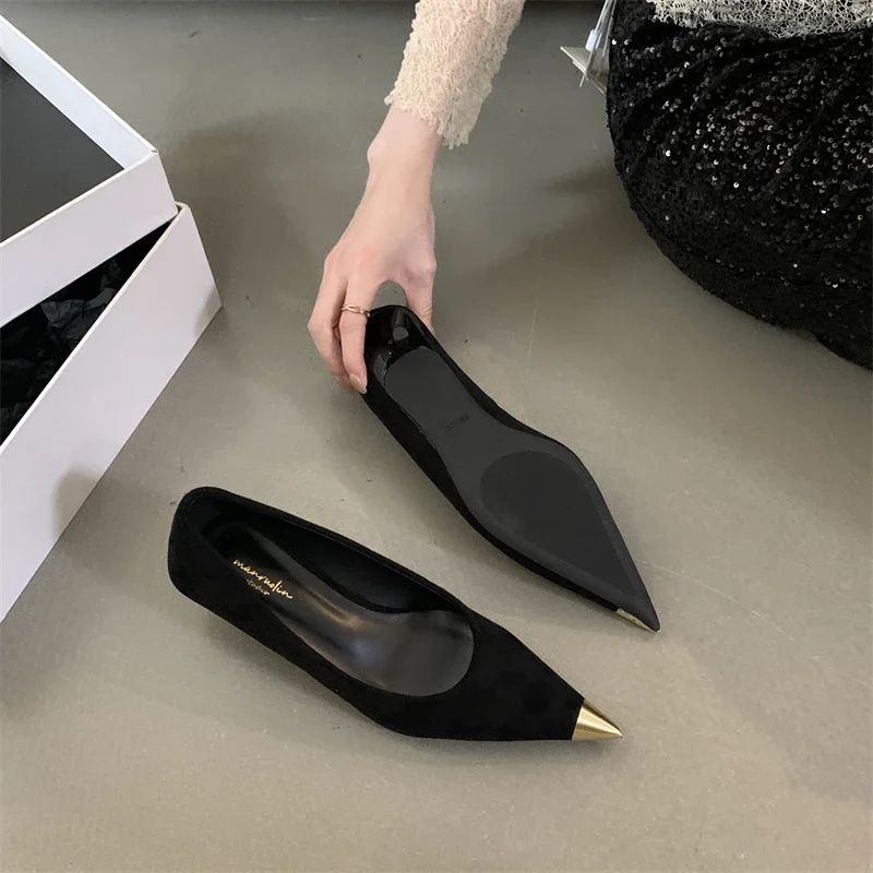 Женская обувь 2024 весенние туфли-лодочки последние сандалии на высоком каблуке с