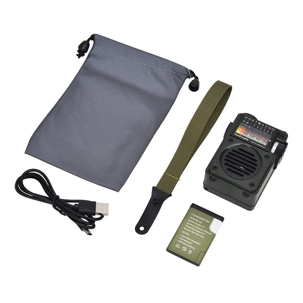 ABS-радио Bluetooth-совместимое с 5 0 радио портативная карта памяти питанием от