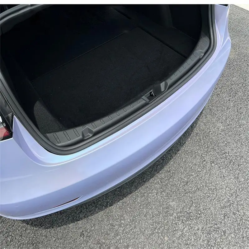 

Новая защитная накладка на переднюю и заднюю дверь/пороги багажника для Tesla Model 3 2020-2023, Накладка на порог и двери, защитные накладки из ТПЭ