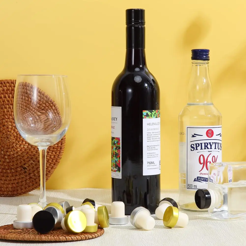 24 шт. пробка для бутылки вина многоразовая Т-образная герметичная заглушка