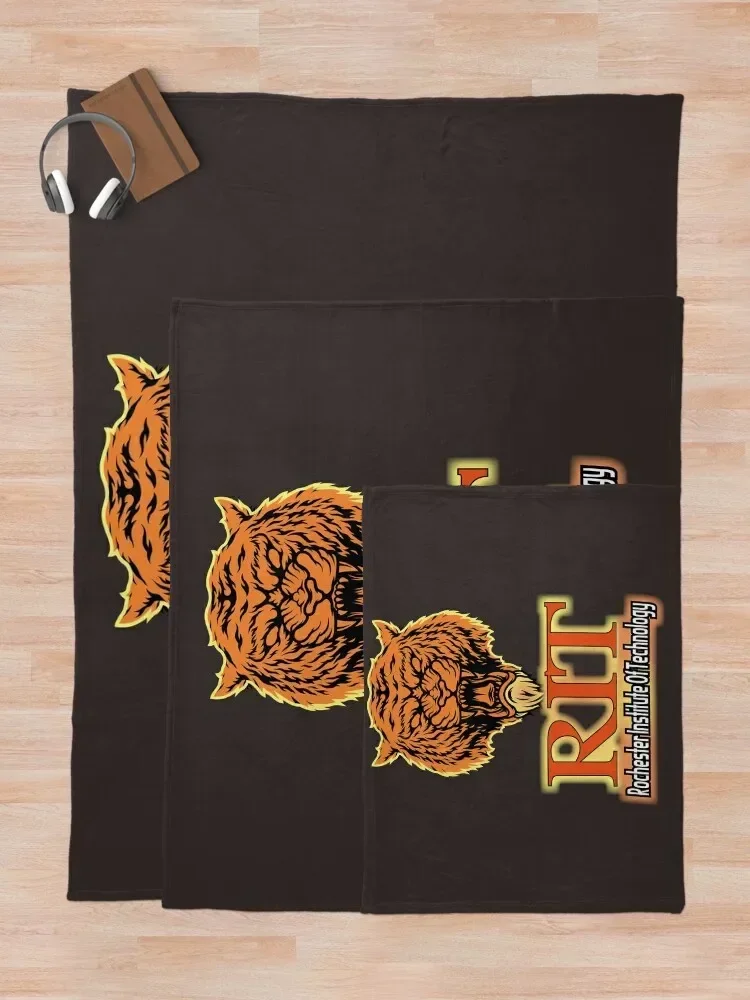 Студийное одеяло с тиграми Rochester мягкое большое полярное искусственное