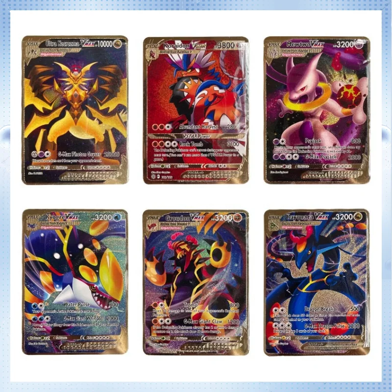 

Хит продаж, металлическая карточка Vmax Pokemon