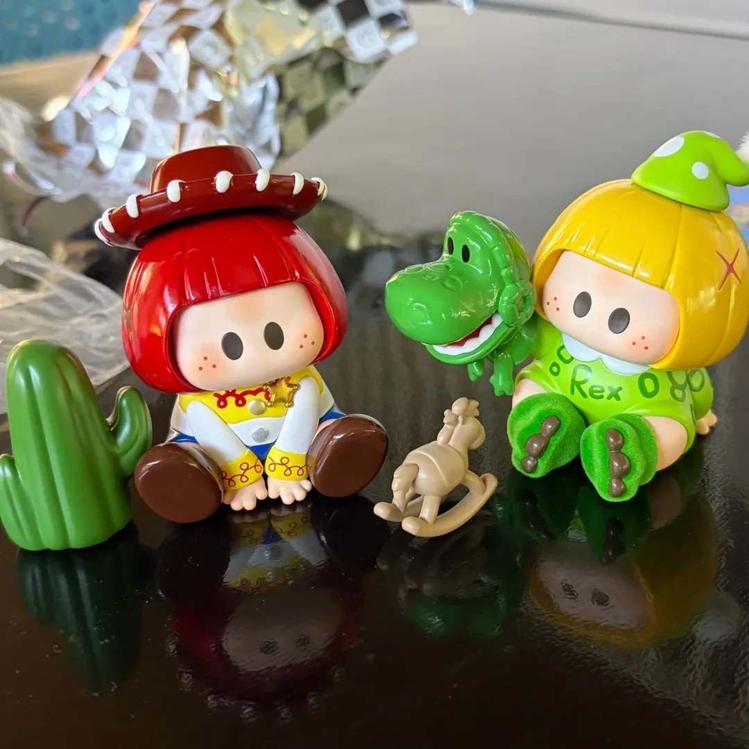 Фото Новые фигурки YOYO Toy Story 5: «Как вырастить детей» — Базз Лайтер, Джесси, Вуди, инопланетяне. Аниме-модели, загадочные коробки-сюрпризы, игрушки, подарки. №3
