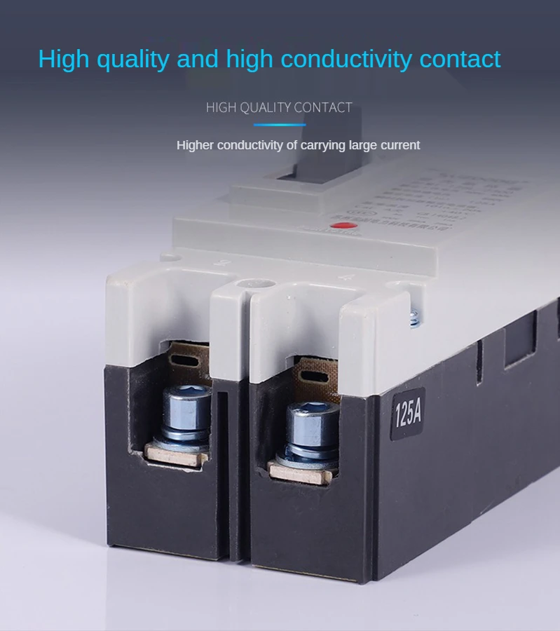 1P 2P 12V 24V DC Breaker 36V 48V 96V 120V DC MCCB Circuit Breaker 200A 300A Solar Cells Breaker DC MCCB for PV System Isolator