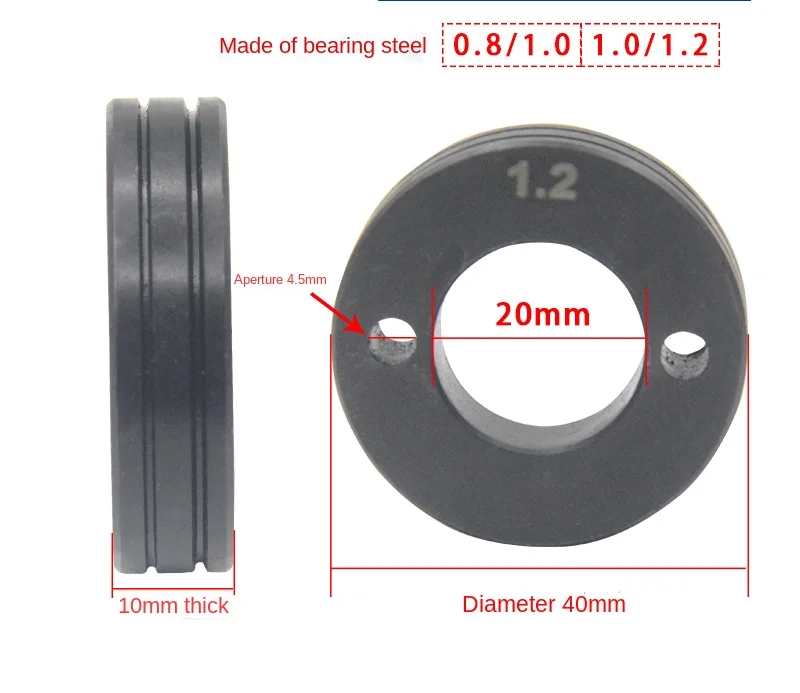 OTC robot wire feeding wheel DAIHEN robot wire feeding wheel OTC double drive wire feeding wheel 0.8/1.0/1.2