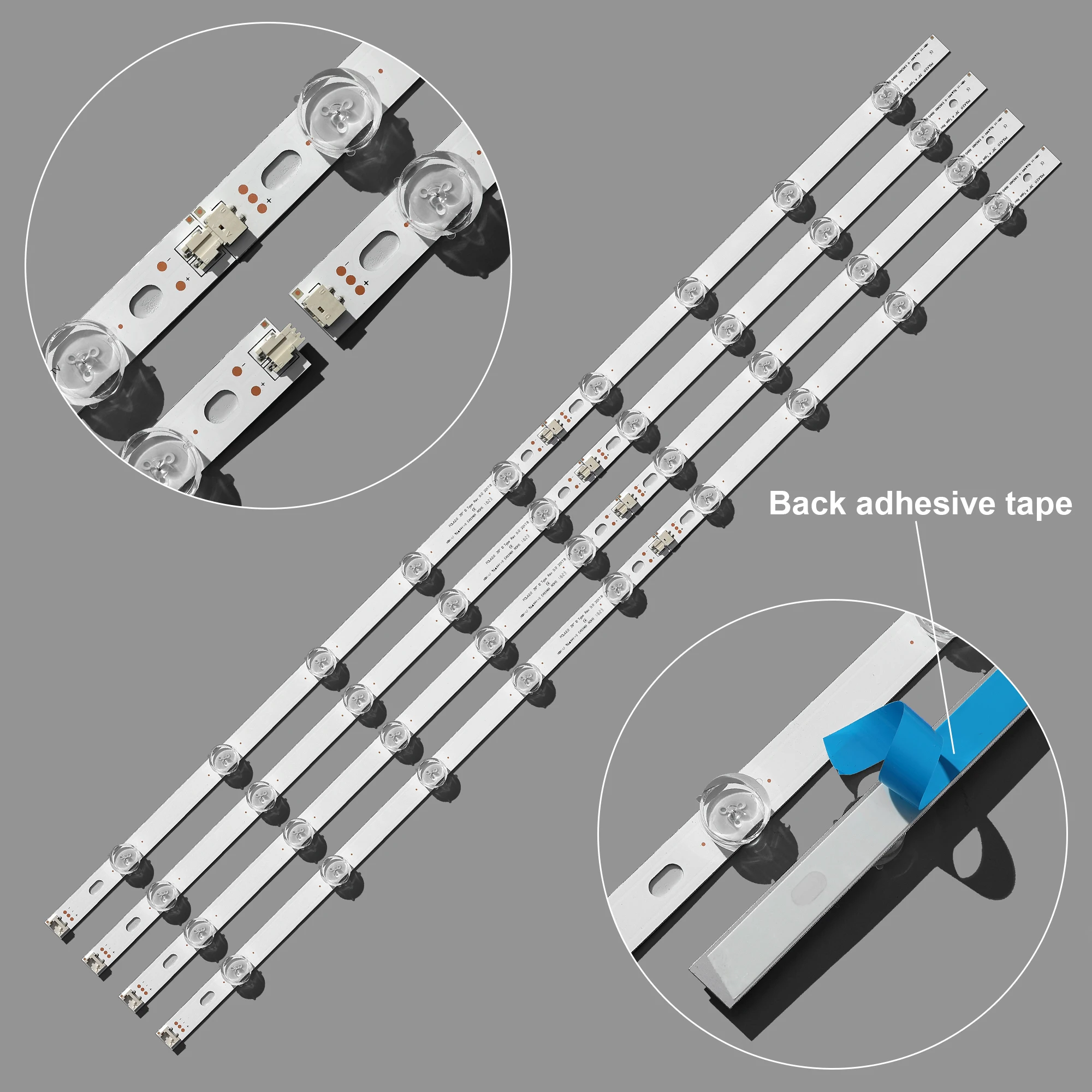8pcs/lot LED strip For LIG lnnotek POLA 2.0 39