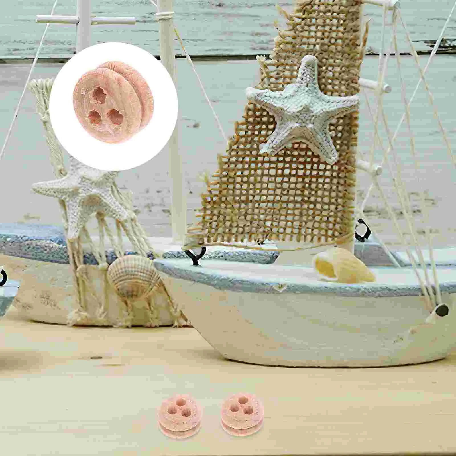 20 шт. аксессуары для парусных моделей игрушки научный проект шкивы сделай сам