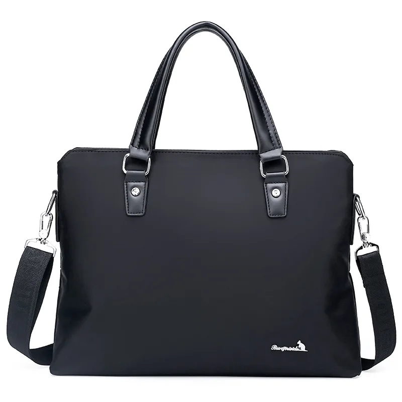 Brand Men's Handbag Laptop Bag Portable Briefcase Business Men's Messenger Bag Office Bag Waterproof Travel Work Shoulder Bag