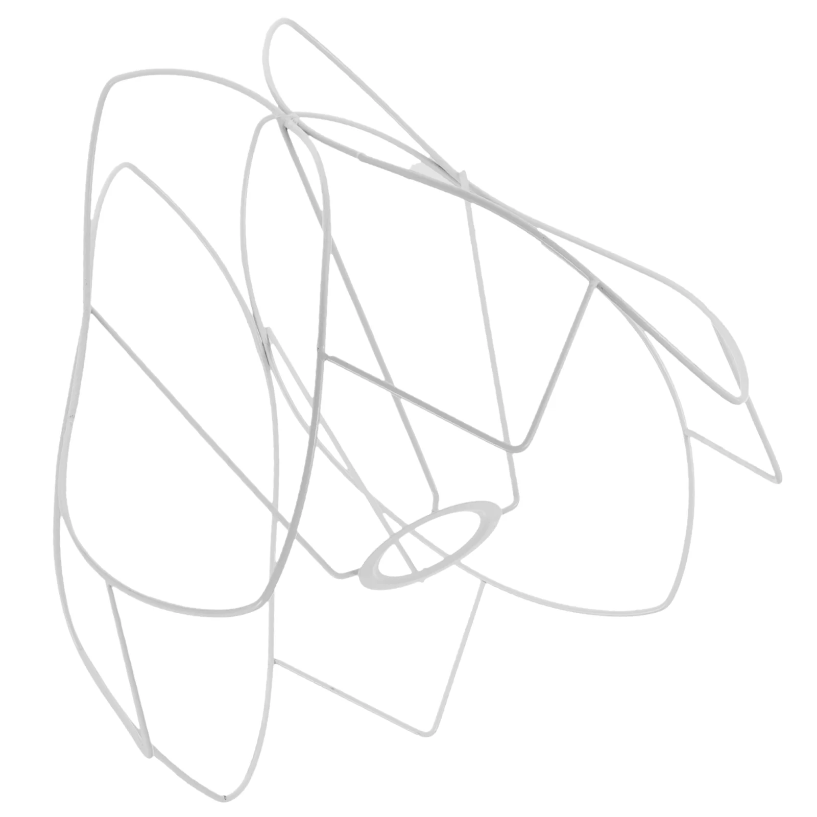 Потолочный светильник E27 в форме лампы абажур железная полка люстра квадратные