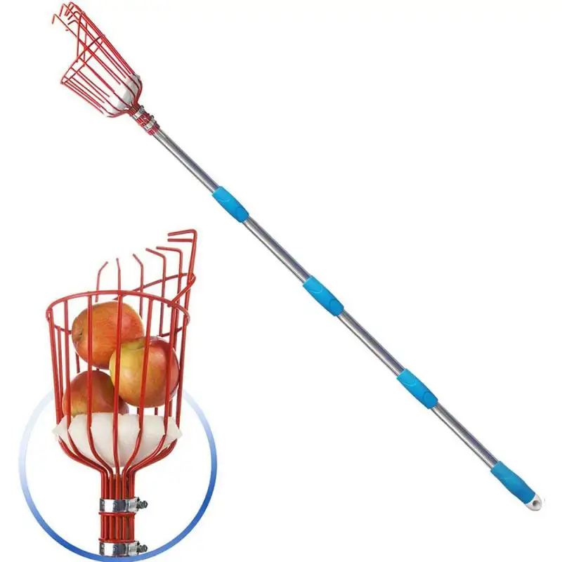 

Fruit Picker Head for Picking Apple Peach Citrus Pear Deep Basket Portable Fruits Catcher Garden Picking Device Accessories Tool