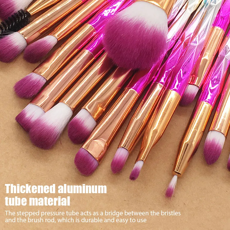 

20PCS Soft Fluffy Makeup Brushes Sets for cosmetics Foundation Blush Powder Eyeshadow Kabuki Blending Makeup brush beauty tool