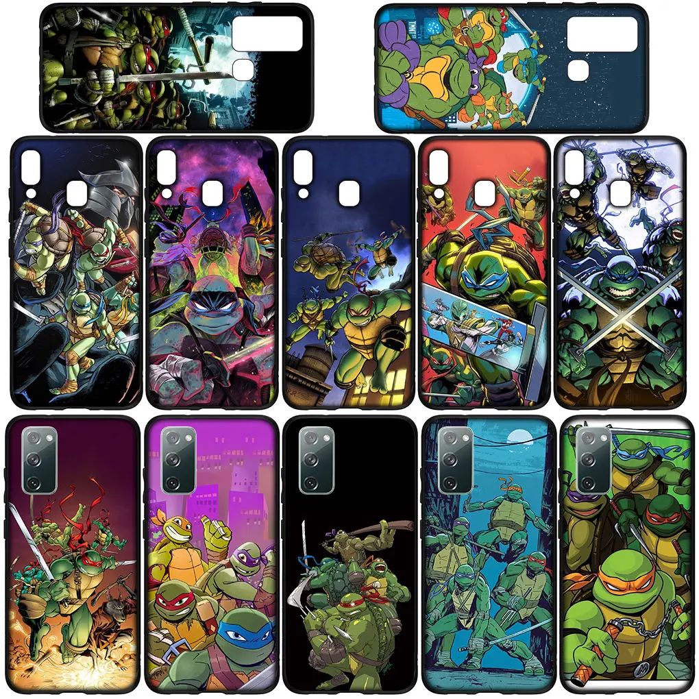 Ninjas Poster T-turtles Wallpaper Phone Cover Case for Samsung Galaxy A10 A20 A53 A30 A31 A32 A50 A51 A52 A12 A33 Soft Casing
