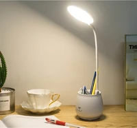 table lamp led desk lamp reading lamp with pen holder eye protect desk lamps dimmable touch usb chargeable table light