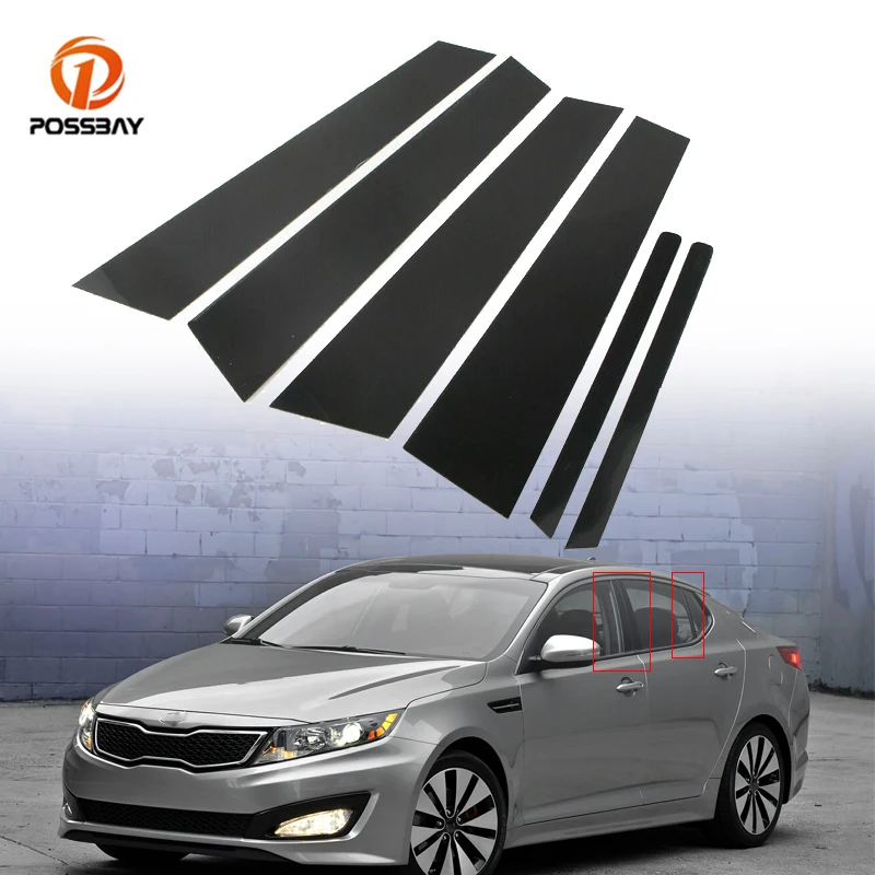 6 шт. декоративные столбы для автомобиля KIA Optima 2011 2012 2013 2014 2015 |
