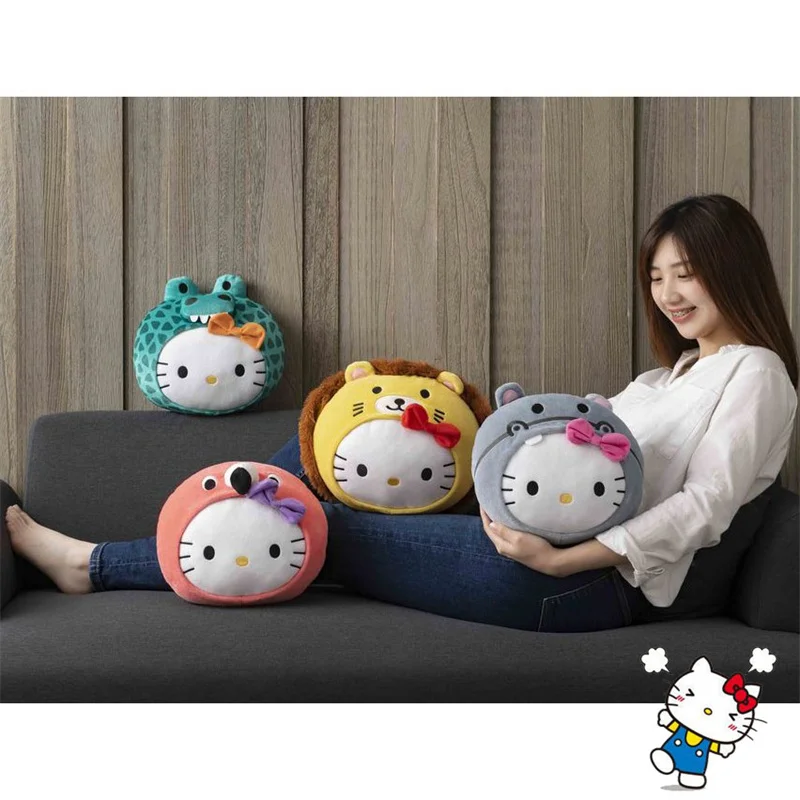 

Kawaii Hello Kitty Plush Toys for Girls Pillow Stuffed Plush Toys Hello Kitty Girls Children Cartoon Anime Figure Periphery New