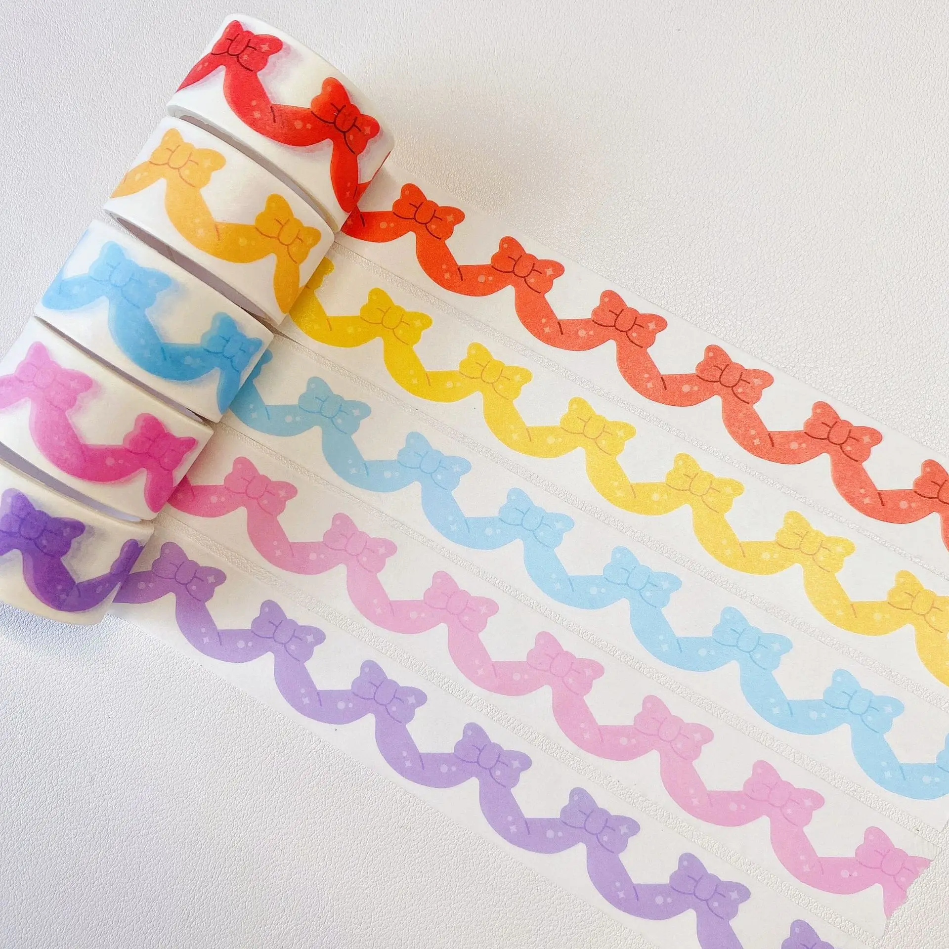 

Милый 3 м мультяшный милый бант Ландшафтная васи лента дневник DIY декоративная лента корейские Канцтовары