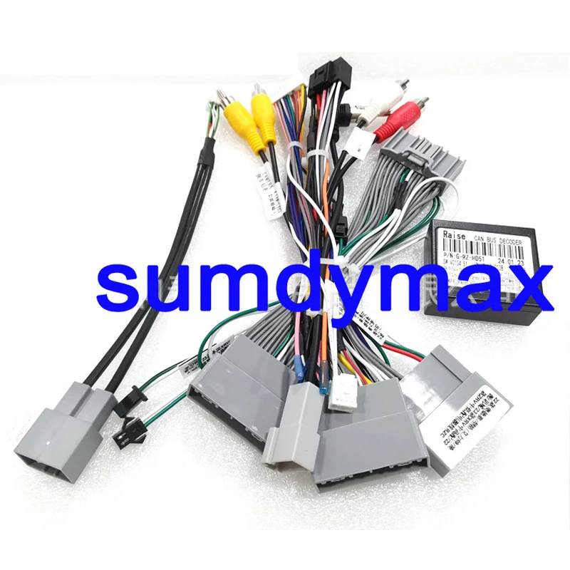 Автомобильная 16-контактная проводка стандартная Android-магнитола кабель canbus для