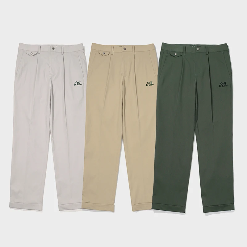 

2023 New Korean Golf Men's Fashion GOLF Standard Sports Comfortable Pants
