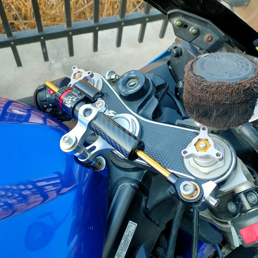 Новинка 2009 2010 кронштейн-Стабилизатор рулевого демпфера для мотоцикла линейное