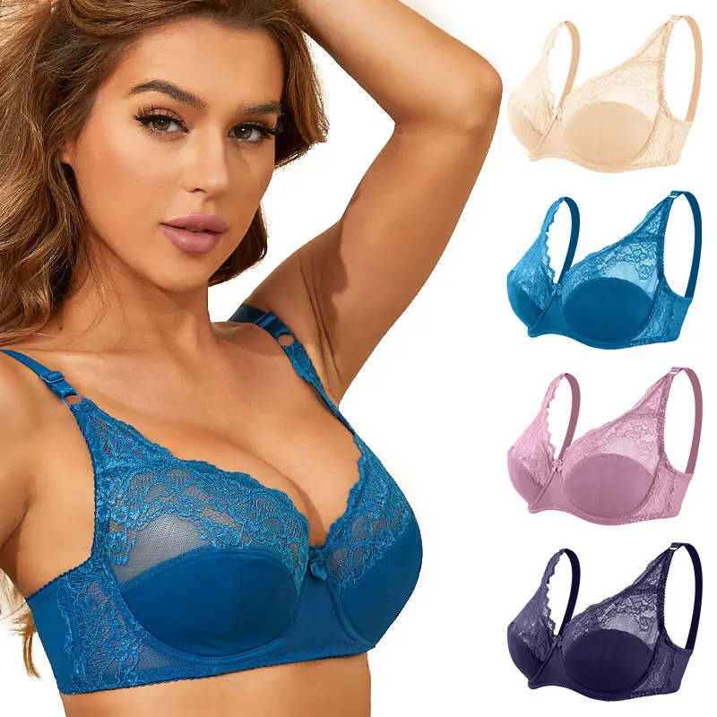 Кружевной бюстгальтер женское сексуальное нижнее белье женский - Цена: 392.13