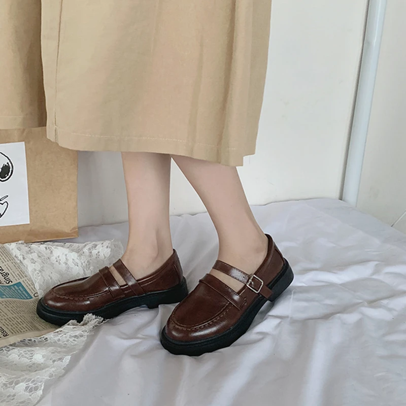 

Women Pumps Shoes New Classics Mary Janes Shoes Woman Casual Shoes Comfortable Retro Ladies Fashion Loafers Oxfords Female Style