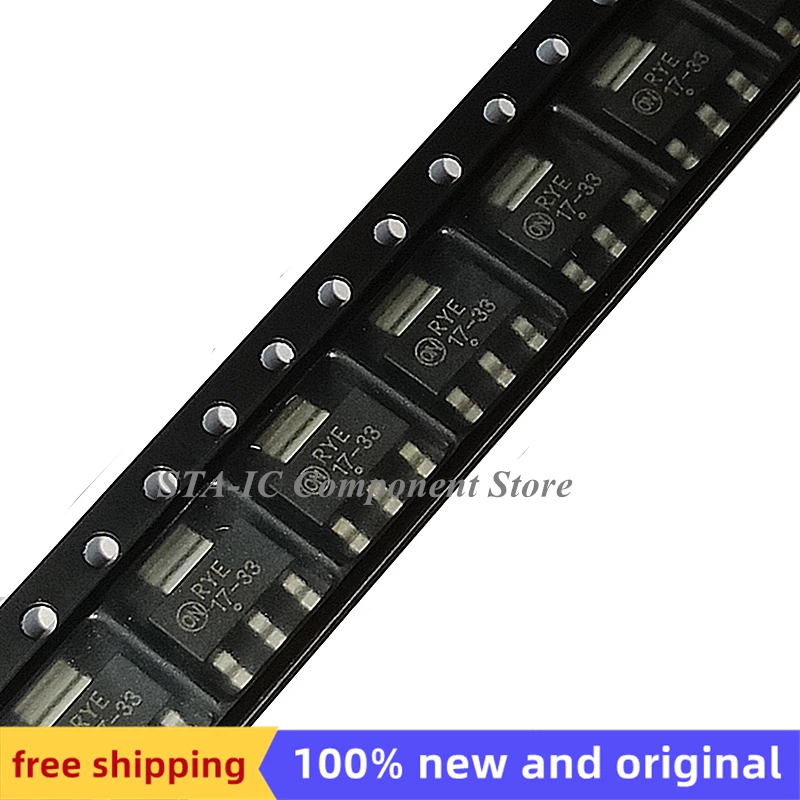 

NCP1117ST33T3G SOT-223 новый оригинальный Бесплатная доставка