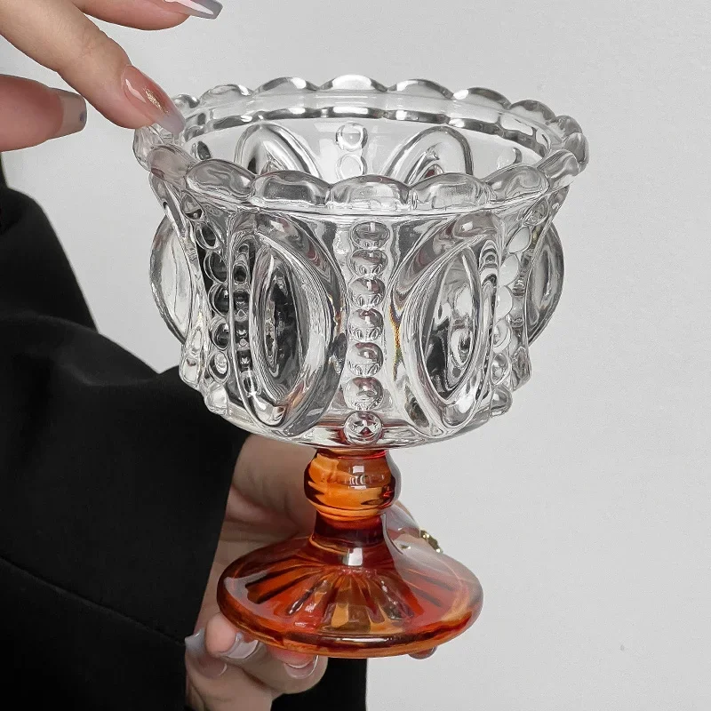 

Стакан KEMORELA В Ретро-стиле, Из Высококачественного Прозрачного Черного Хрусталя, 1/2 Шт., Для Виски