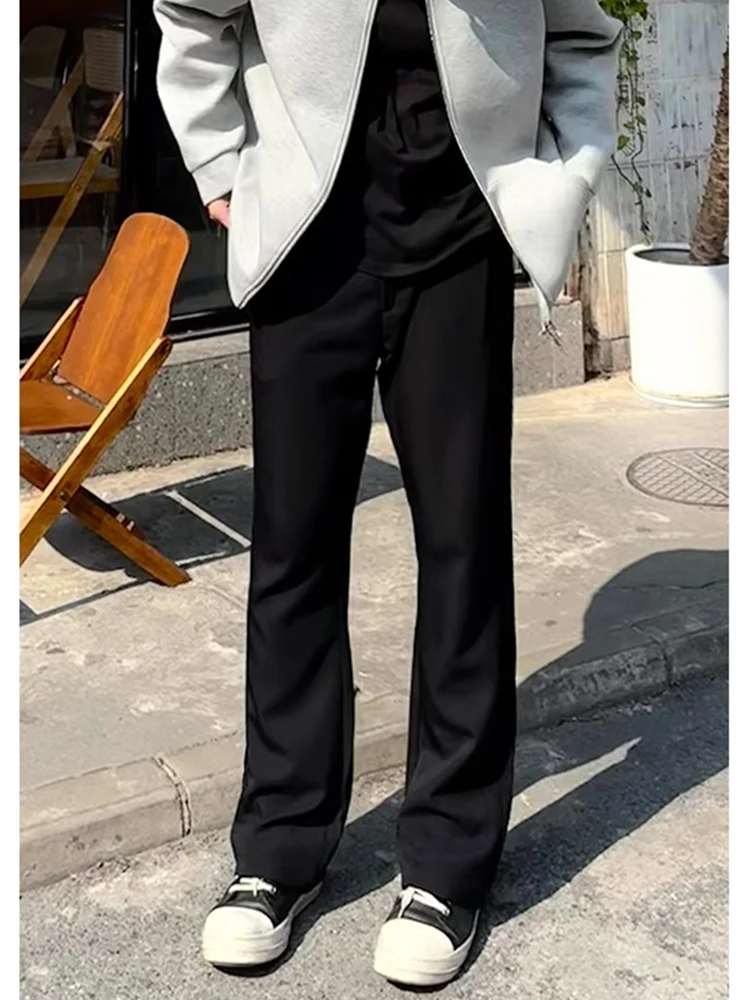 Cleanfit Machete Suit trousers Men's Fleece-lined American High Street Vibe Pants Slim Straight Bootcut Trousers