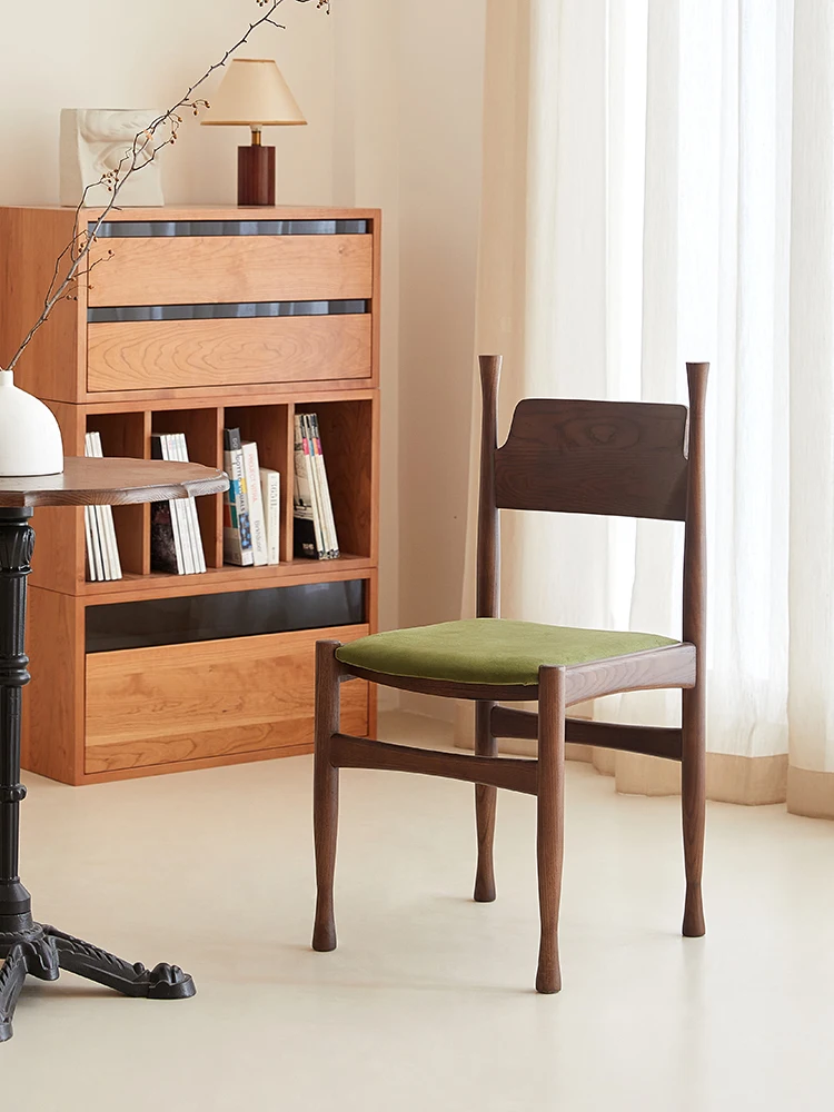 French Light Luxury Retro Dining Chair