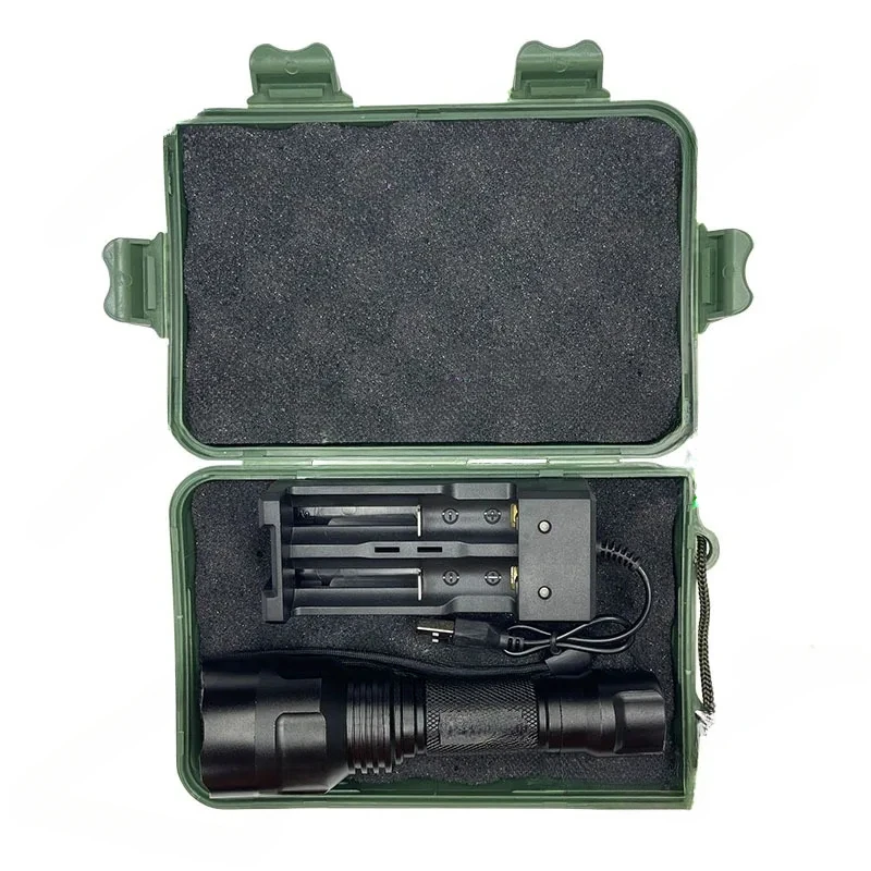 Портативный фонарик 5 Вт 250 Нм 260 254 короткая длина волны светодиодная настройка