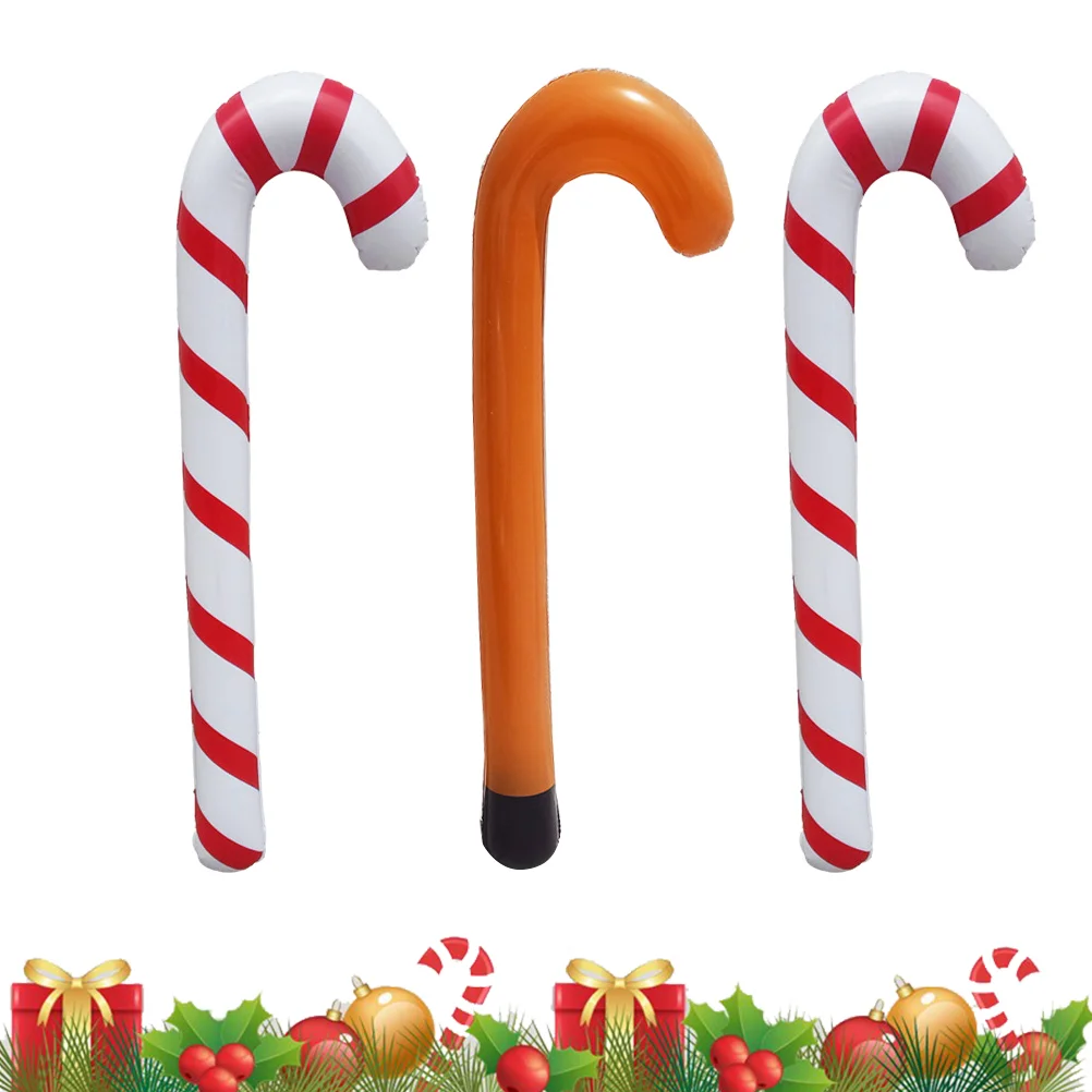 

Canes Candy Christmasinflatable Party Noisemakerssports Pieces Decorations Birthday Cheering Jumbo Blow Events Sporting Balloons