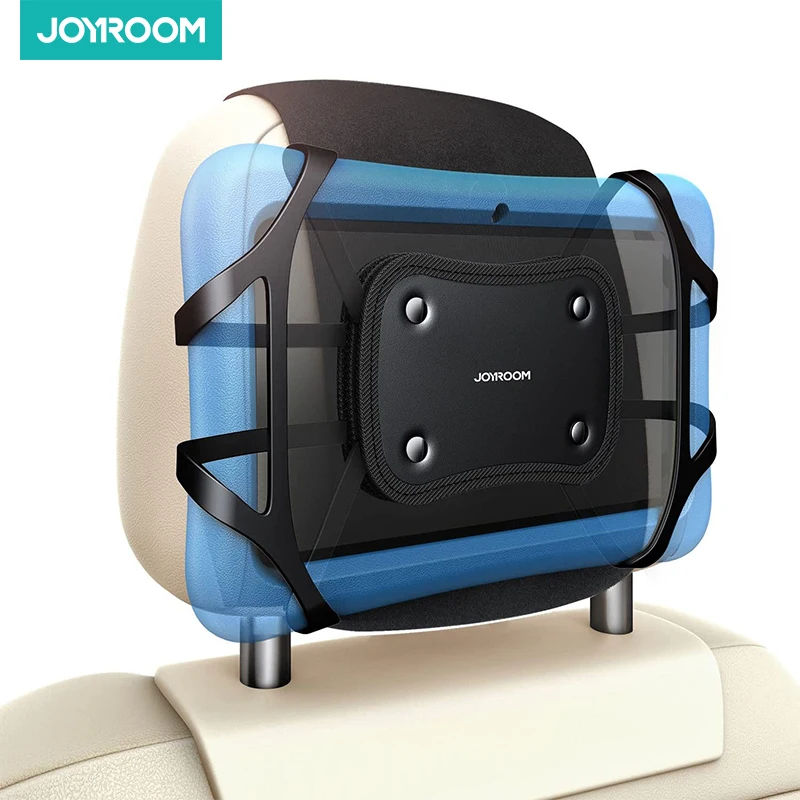 

JOYROOM Upgraded Car Headrest Tablet Holder,7.9"-11" 360° Adjustable Soft Silicon Tablet Holder Mount for Car Back Seat for Kids