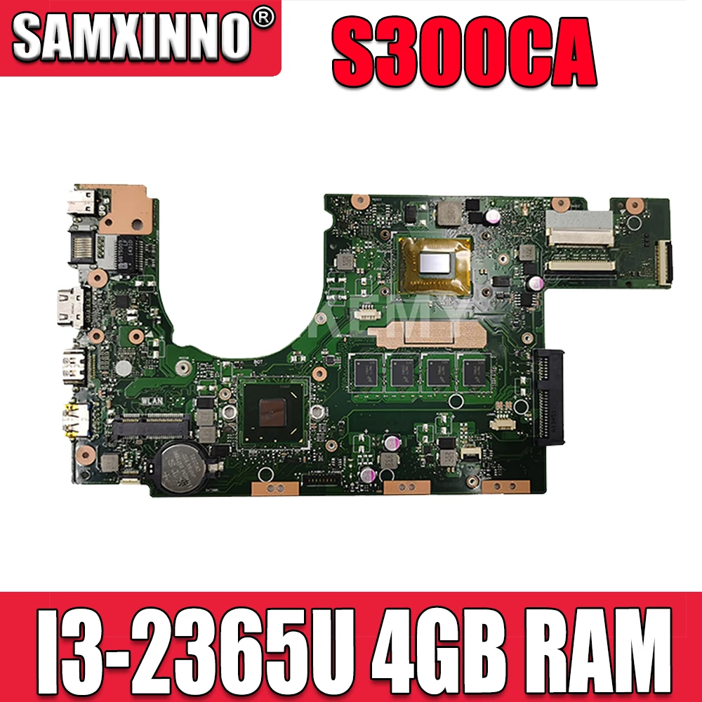 

Оригинальная материнская плата S300CA S300 S300CA S300C I3-2365U 4GB RAM для материнской платы ноутбука ASUS