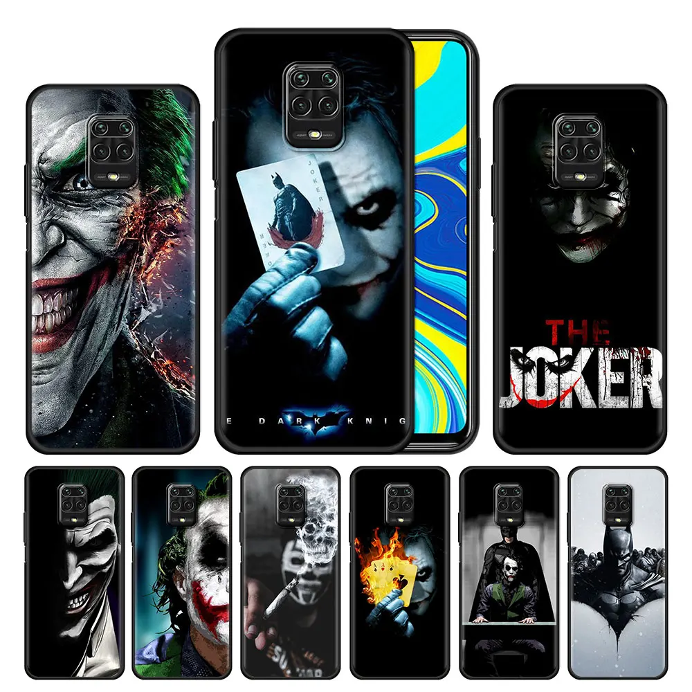 Чехол для телефона Xiaomi Redmi Note 10 11 Pro Mi Lite 11T 10T 11S 9T зеркальный 10S из ТПУ черный Бэтмен