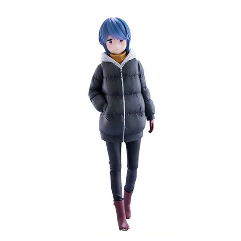 20 см натуральная FURYU Trio-Try-iT Laid-Back Camp 3 Shima Rin аниме фигурка модель игрушки подарок на